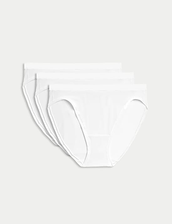3pk Flexifit™ Modal High Leg Knickers