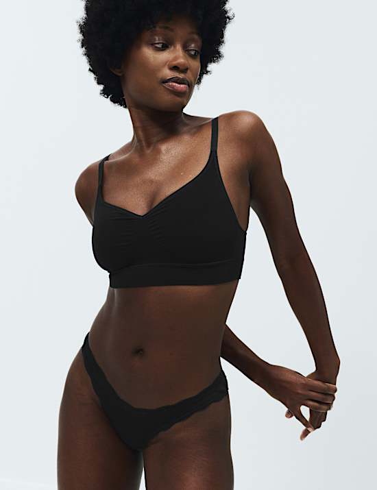 3 Pack Cotton Rich Dipped Miami Knickers