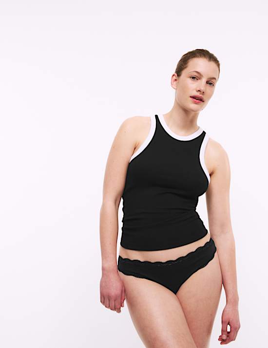 3pk Cotton Rich Thongs