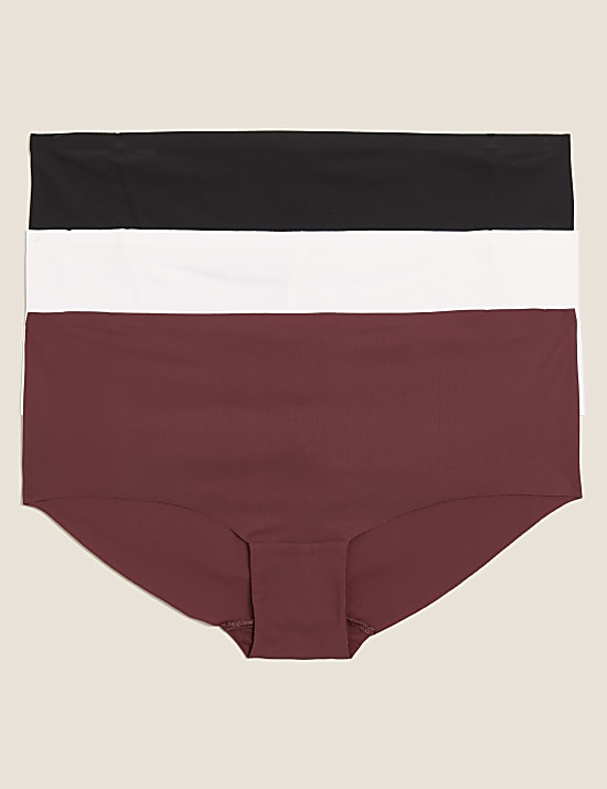 3pk No VPL Low Rise Knicker Shorts