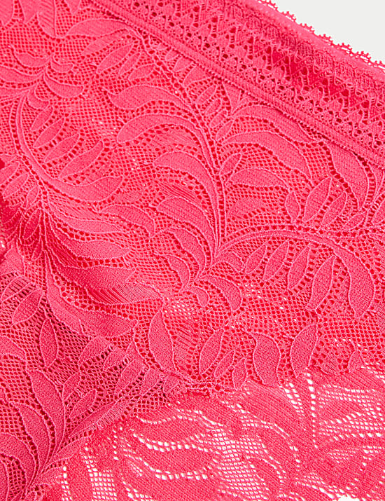 3pk Flexifit&trade; Lace Brazilian Knickers