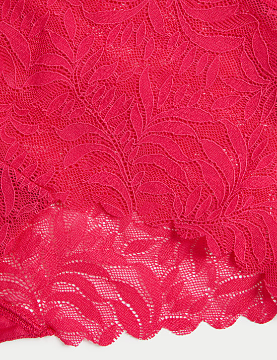 3pk Flexifit&trade; Lace High Rise Shorts