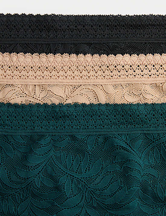 3pk Flexifit™ Lace Full Briefs