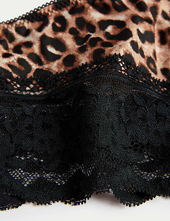 Lot de 3 tangas à bordures en dentelle