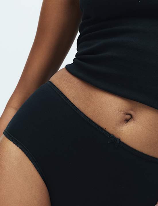 5pk Cotton Lycra® High Rise Shorts