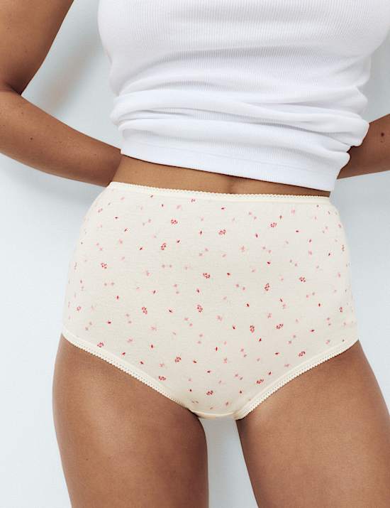 5pk Cotton Lycra&reg; Full Briefs