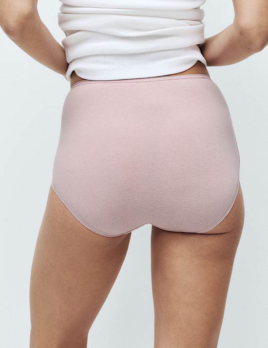 5pk Cotton Lycra&reg; Full Briefs