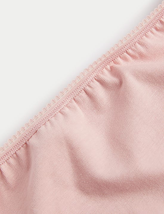 5pk Cotton Rich Lycra&reg; Low Rise Shorts