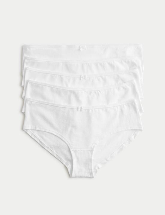 5pk Cotton Rich Lycra® Low Rise Shorts