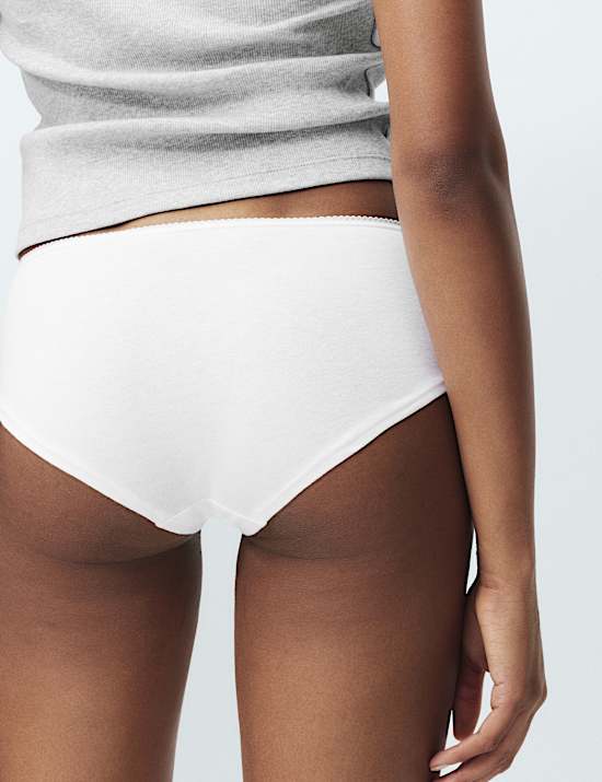 5pk Cotton Rich Lycra® Low Rise Shorts