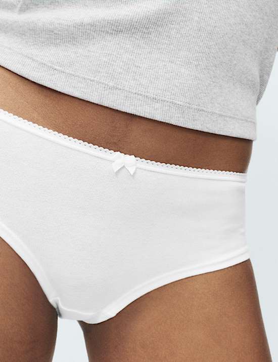 5pk Cotton Rich Lycra® Low Rise Shorts