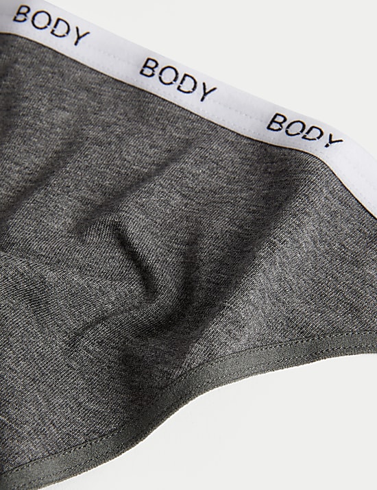 4pk Cotton Rich Tanga Thongs