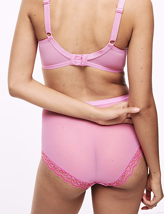 3pk Lace High Rise Short