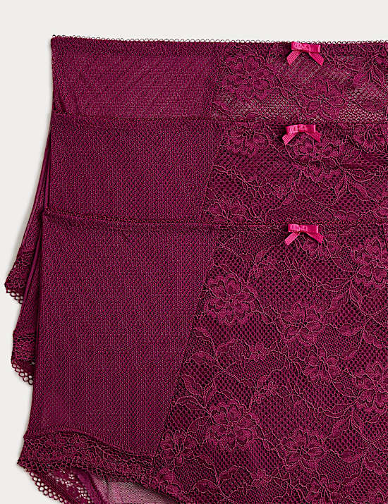 3pk Jasmine Lace Full Briefs