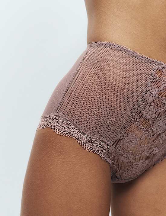 3pk Jasmine Lace Full Briefs