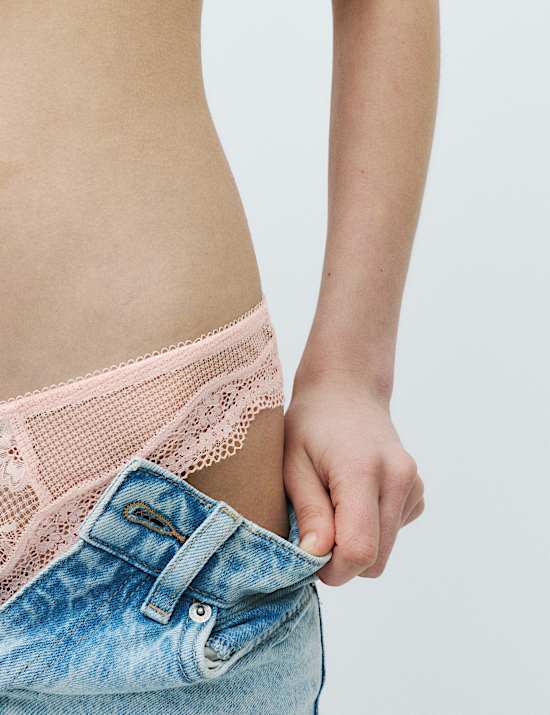 3pk Jasmine Lace Miami Knickers