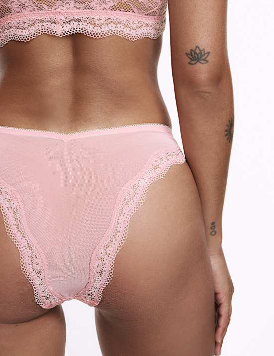 3pk Lace Miami Knickers