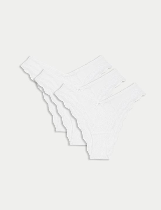 3pk Lace Miami Knickers