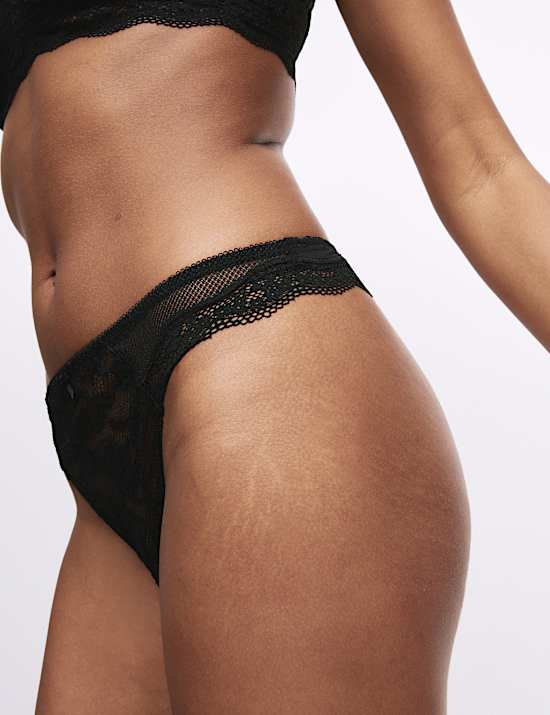 3pk Jasmine Lace Thongs