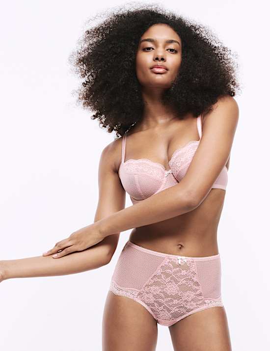 3pk Jasmine Lace High Rise Shorts