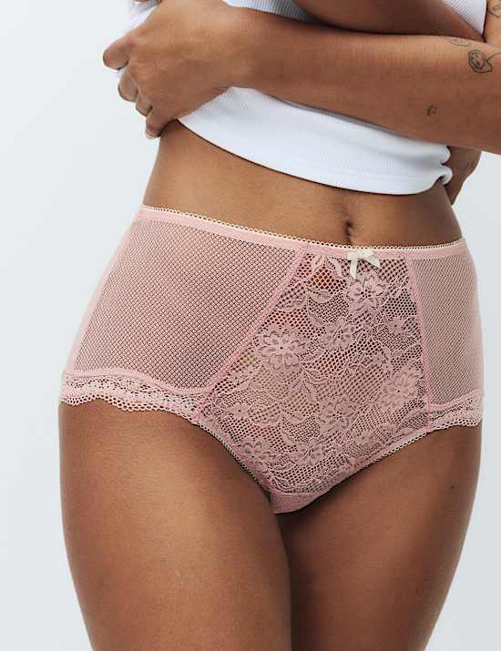 3pk Jasmine Lace High Rise Shorts