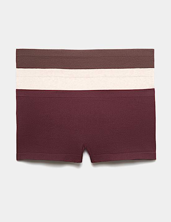 Lot de 3 shortys c&ocirc;tel&eacute;s confortables sans couture