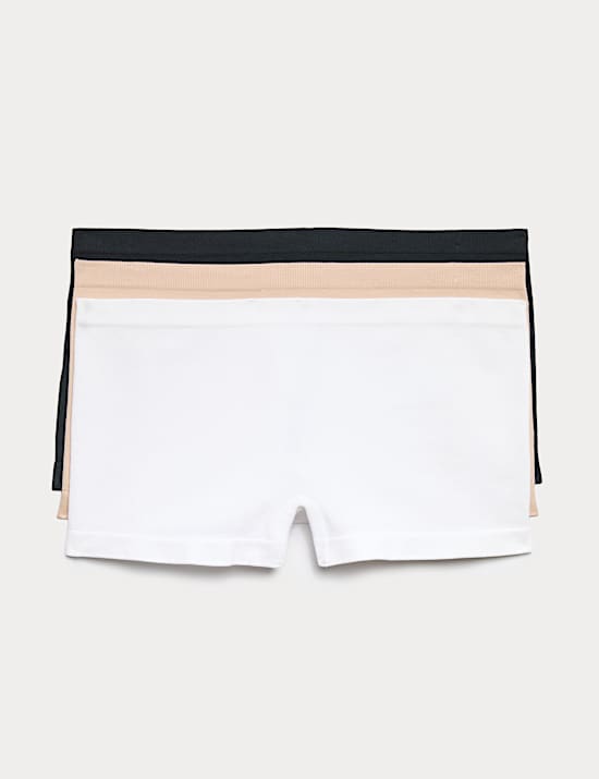 3 Pack Seamless Boxer Shorts