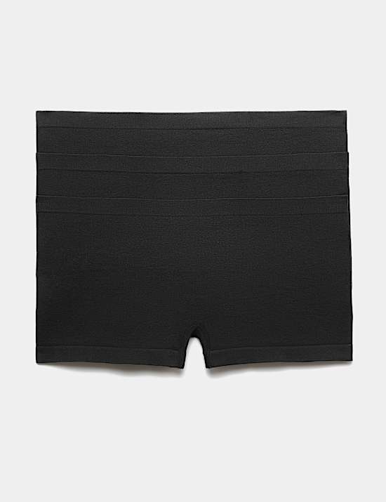 3 Pack Seamless Boxer Shorts
