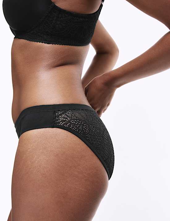 Set van 3 Body Soft&trade;-bikinislips met kant