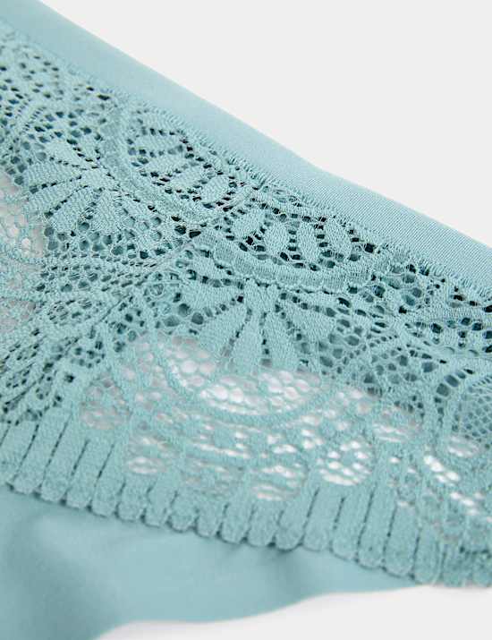 3pk Body Soft™ Lace Thongs