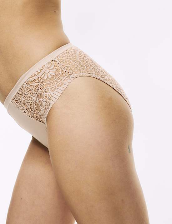 3pk Body Soft™ High Leg Knickers