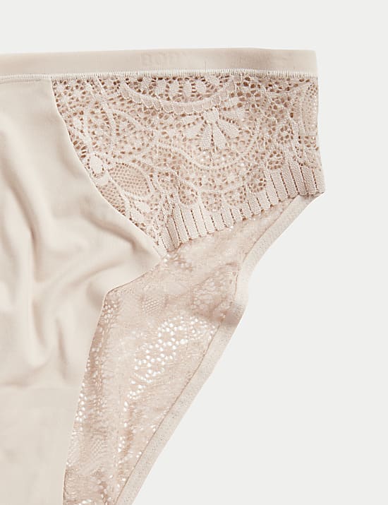 3pk Body Soft™ High Leg Knickers