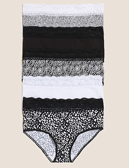 5 Pack Cotton Mix Brief