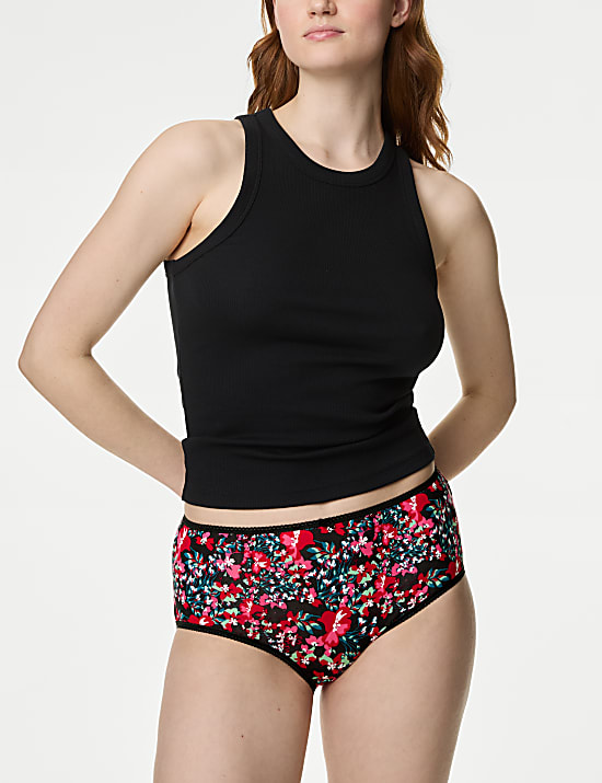 5pk Cotton Lycra™ High Rise Shorts