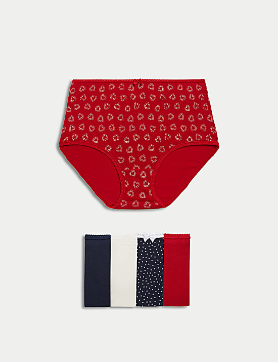 5pk Cotton Lycra™ Full Briefs