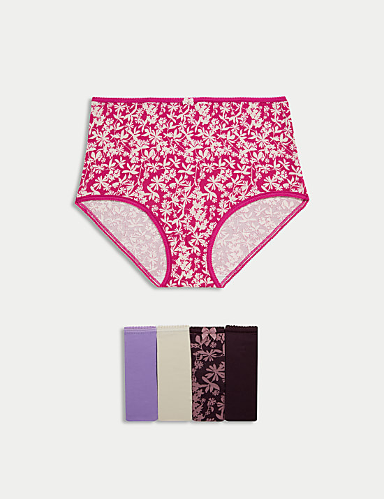 5pk Cotton Lycra™ Full Briefs