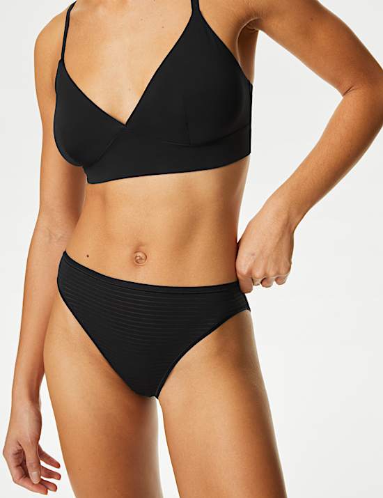 4pk Modal Rich No VPL High Leg Knickers