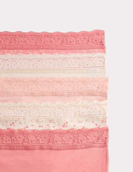 5pk Cotton Rich Printed Full Briefs