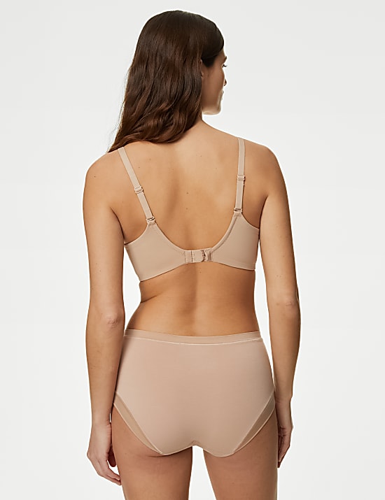 3pk Flexifit&trade; Modal Rich High Rise Shorts