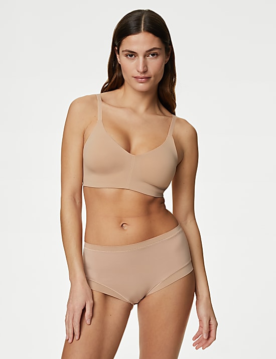 3pk Flexifit&trade; Modal Rich High Rise Shorts