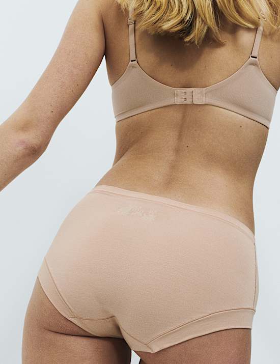 3pk Flexifit&trade; Modal High Rise Shorts