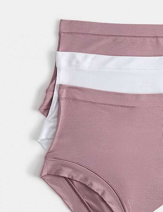 Set van 3 tailleslips van modal met Flexifit&trade;