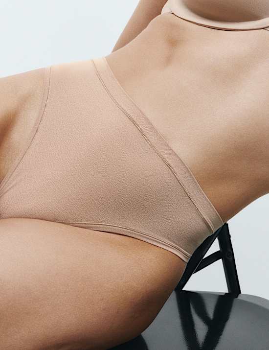 3pk Flexifit&trade; Modal High Waisted Thongs