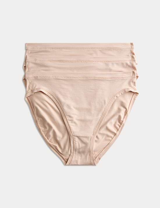 3pk Flexifit&trade; Modal High Leg Knickers