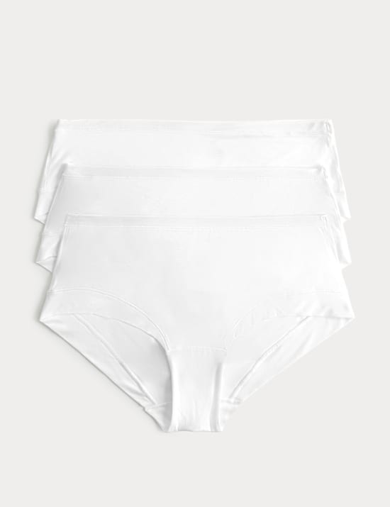 3pk Flexifit&trade; Modal  Low Rise Shorts