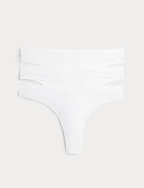 3pk Flexifit&trade; Modal Thongs