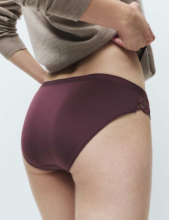 3pk Amelia Lace Bikini Knickers