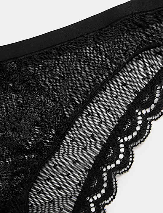 מארז 3 תחתוני תחרה ברזילאיים Amelia