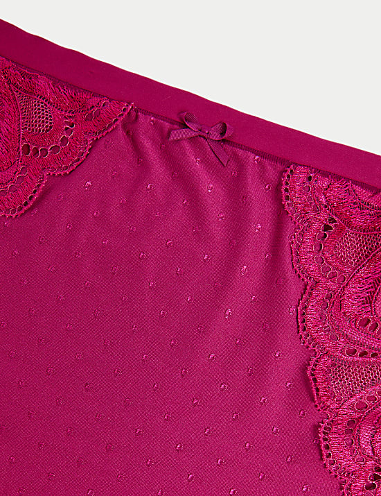 3pk Amelia Lace High Rise Shorts