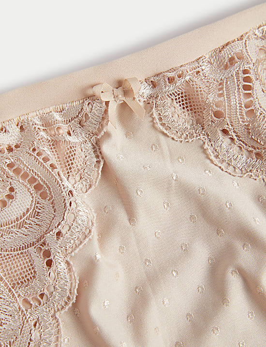 מארז 3 תחתוני Amelia Lace בגזרת מקסי